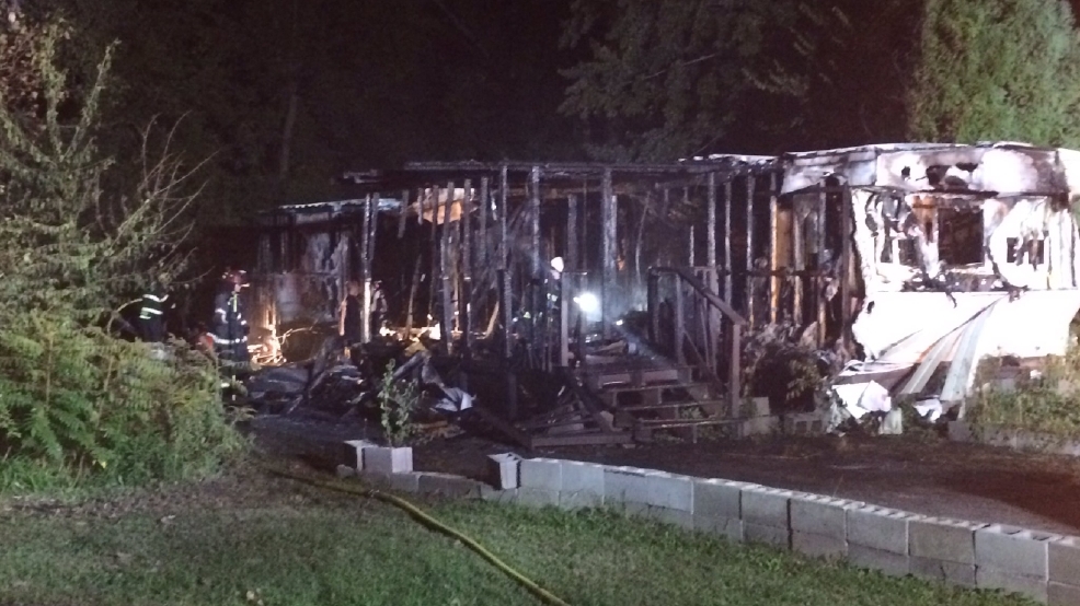 Trailer in Portage a total loss following fire at Colonial Acres | WWMT