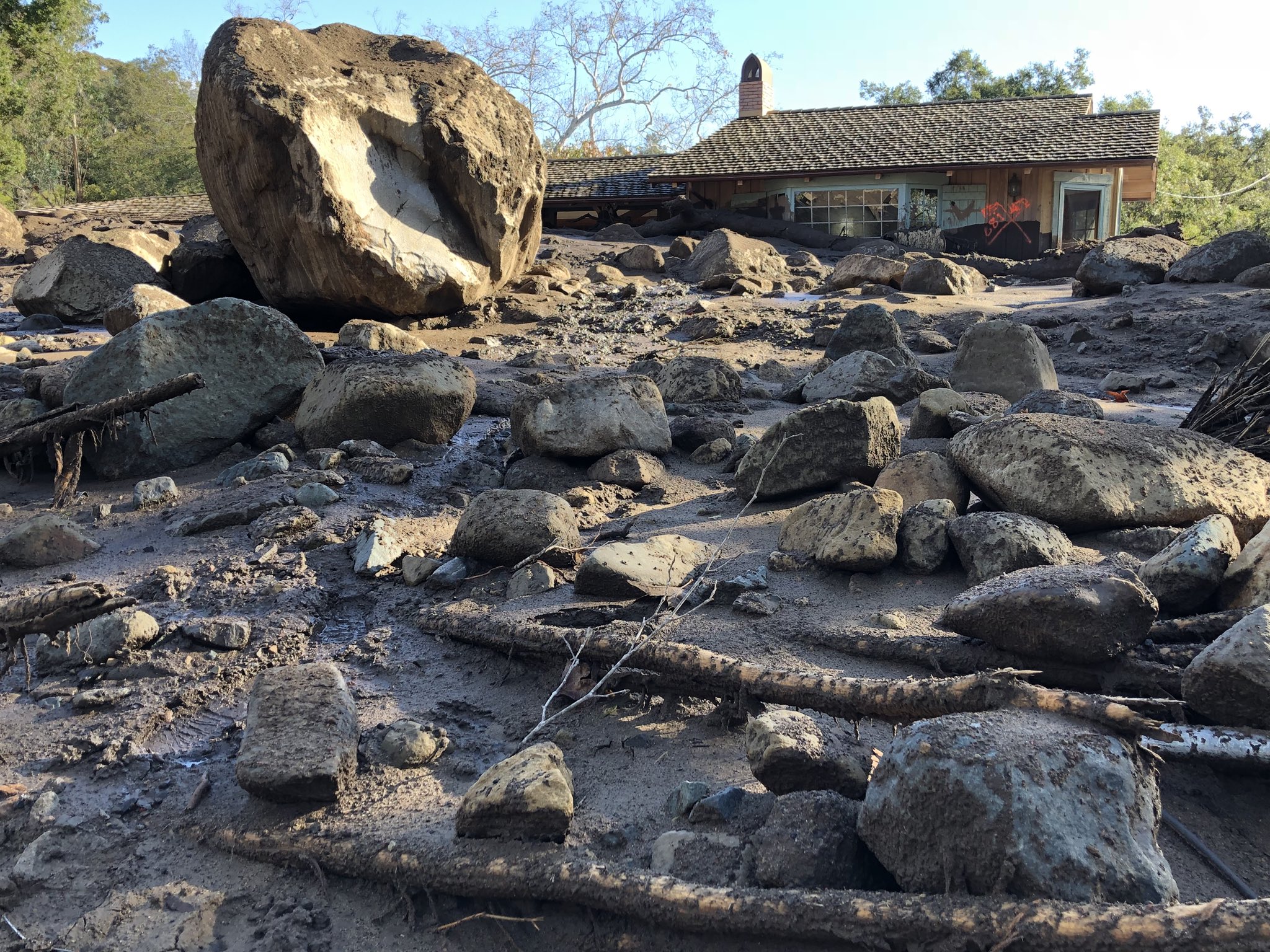 Photos More scenes of destruction from southern California mudslides