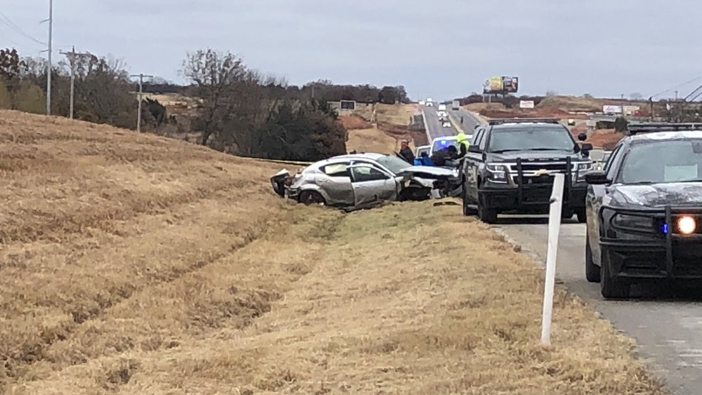 Oklahoma Highway Patrol chase ends in crash on Turner Turnpike KOKH