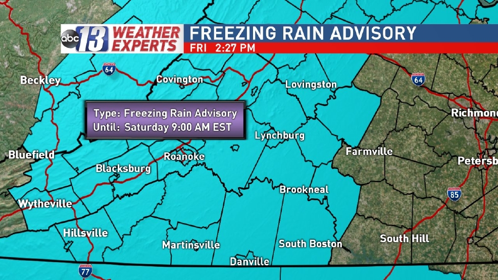 Danville treats roads to prepare for wintry weather WSET