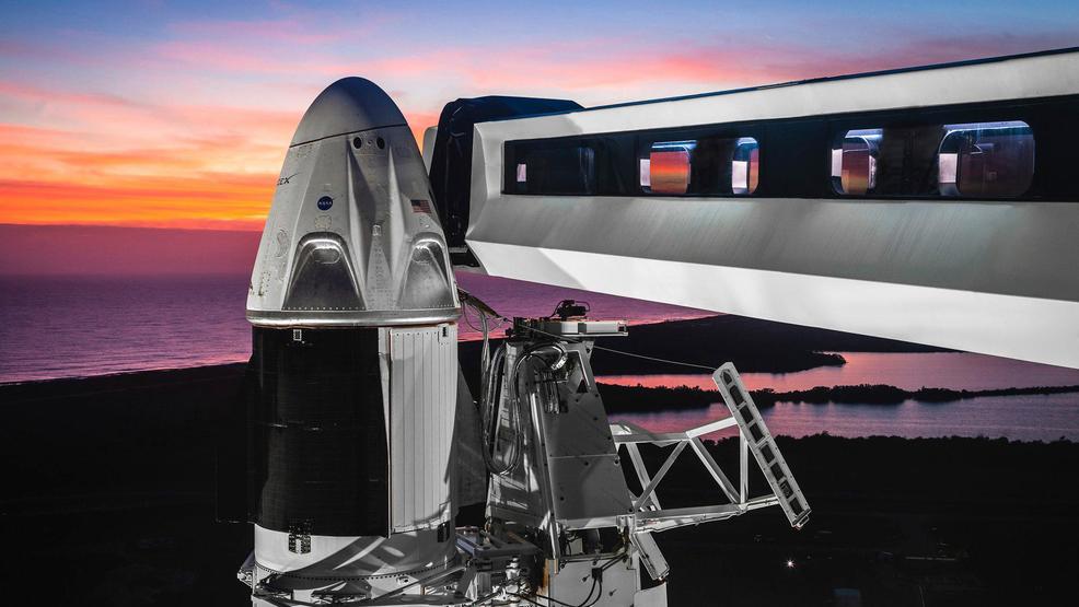 Image result for NASA gives SpaceX green light for capsule test to ISS
