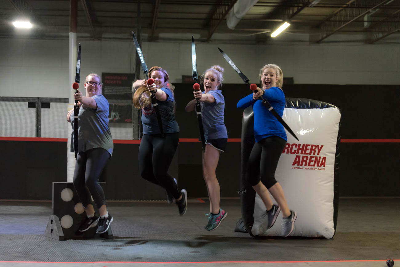 Archery Arena Is Basically Medieval Dodgeball with Friends Cincinnati