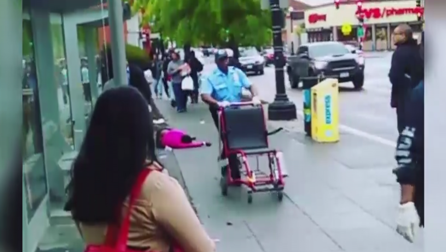 Howard University security guards appear to dump wheelchairbound woman