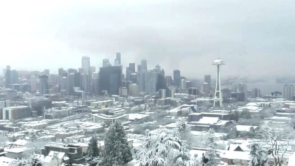 What are the general odds of a White Christmas in Seattle? (Hint Not