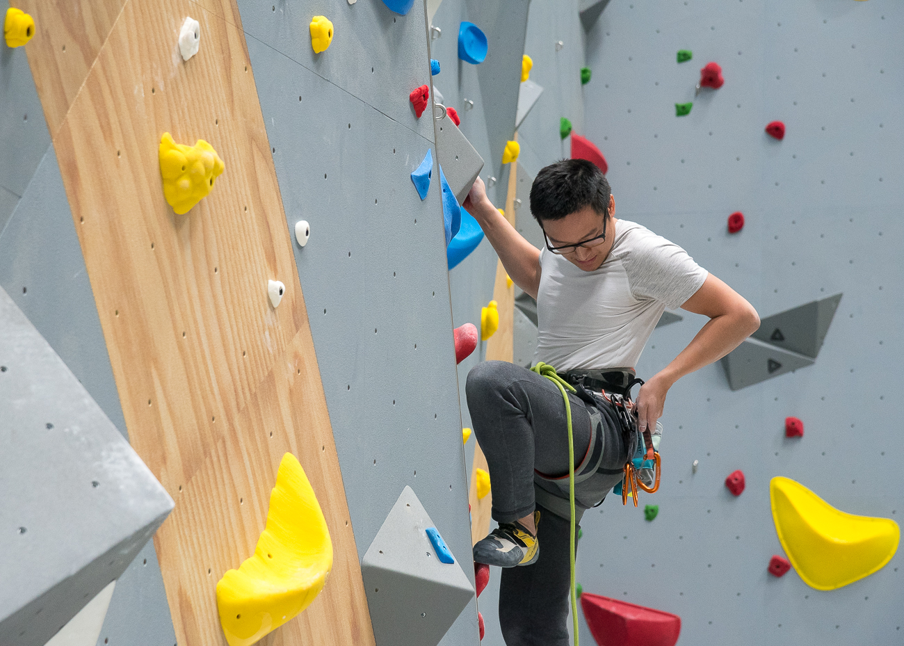 Check Out Loveland's Impressive New 55FootTall RockClimbing Wall