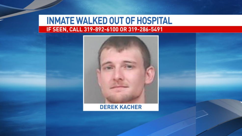 Authorities looking for Linn County inmate who walked from hospital KGAN