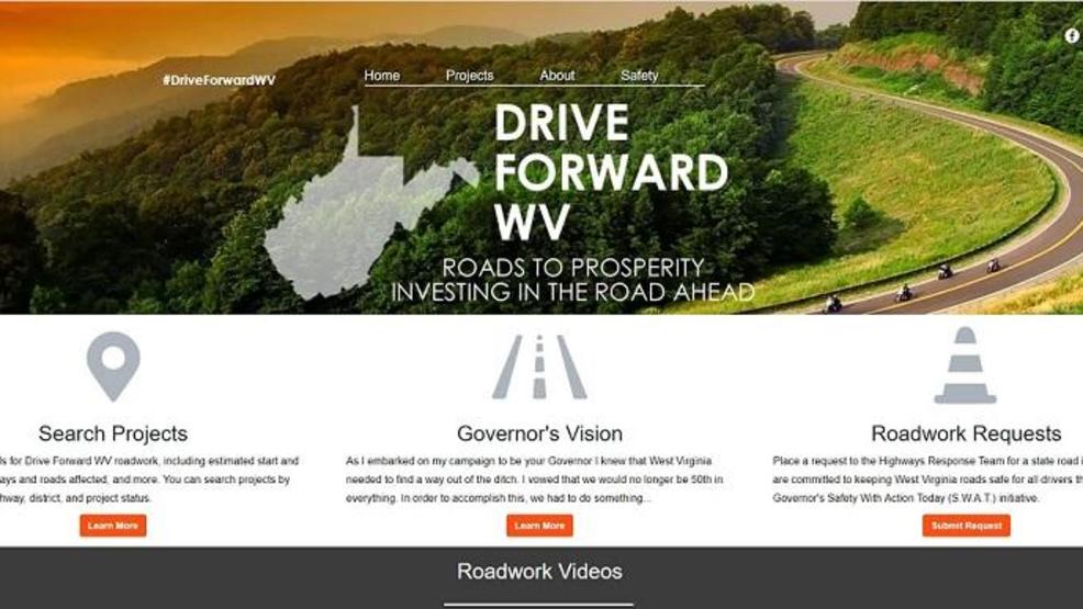 site to track progress, status of 'Roads to Prosperity' projects WCHS