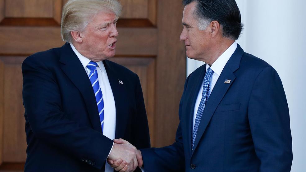 Mitt Romney and Donald Trump? 'It's really complicated'