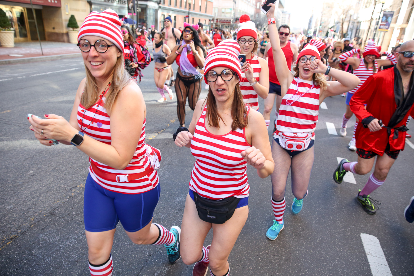 Hundreds strip down to do some good at Cupid's Undie Run DC Refined
