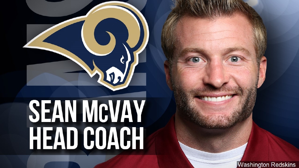 LA Rams make Sean McVay youngest head coach in NFL history KRNV