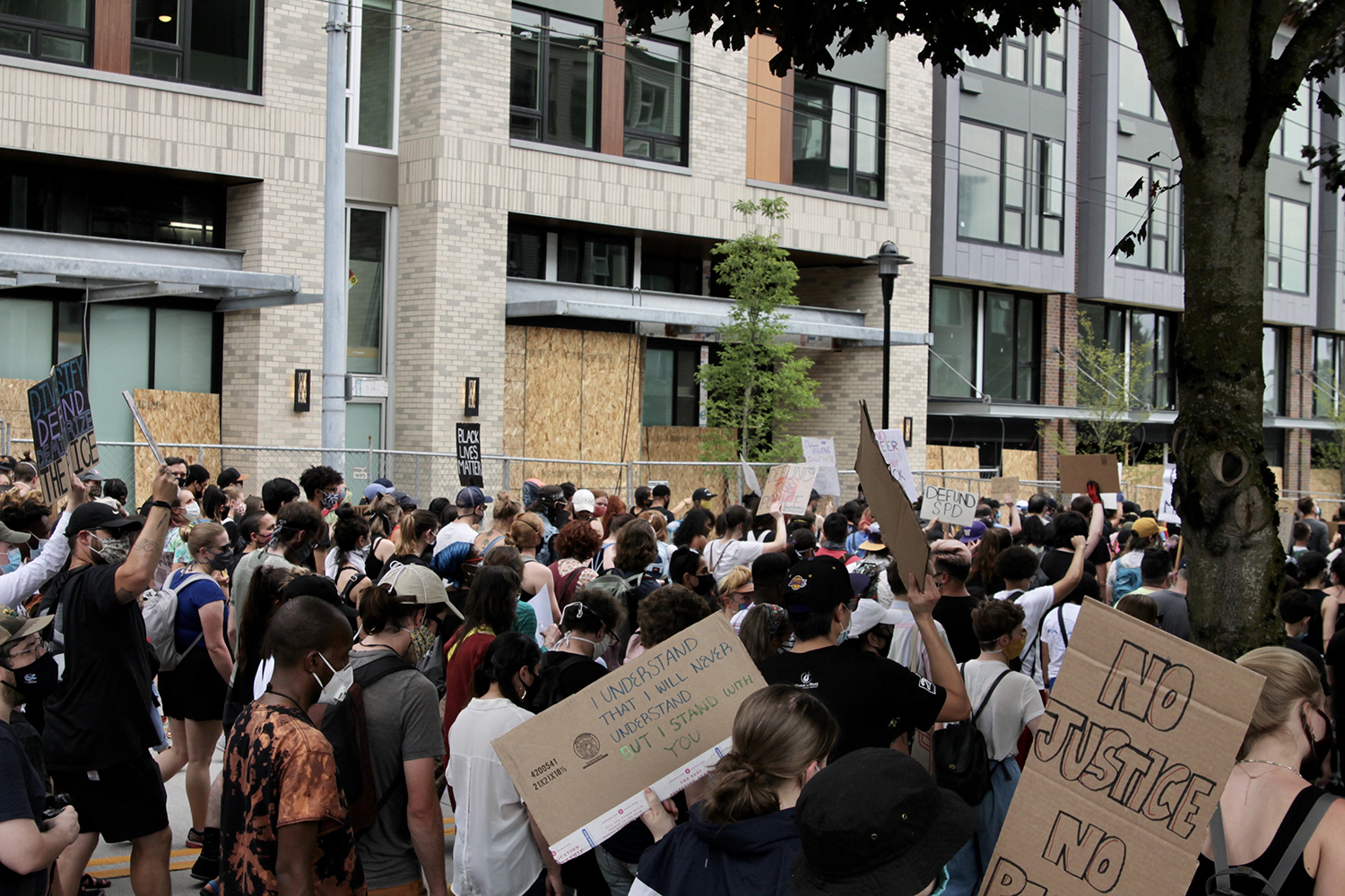 Photos Thousands gather in Seattle for rally and march