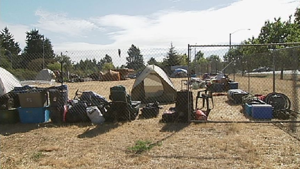 Homeless camp near Autzen relocated to Northwest Eugene KVAL