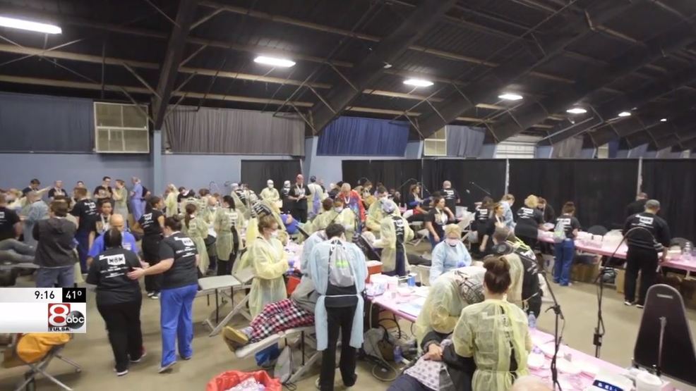 The Oklahoma Mission Of Mercy brings free dental care to anyone who