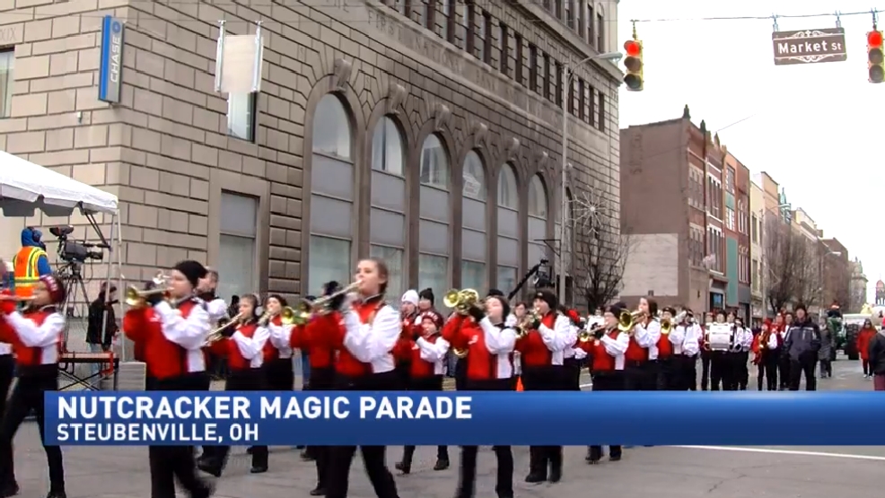 Nutcrackers float into downtown Steubenville in annual Christmas parade
