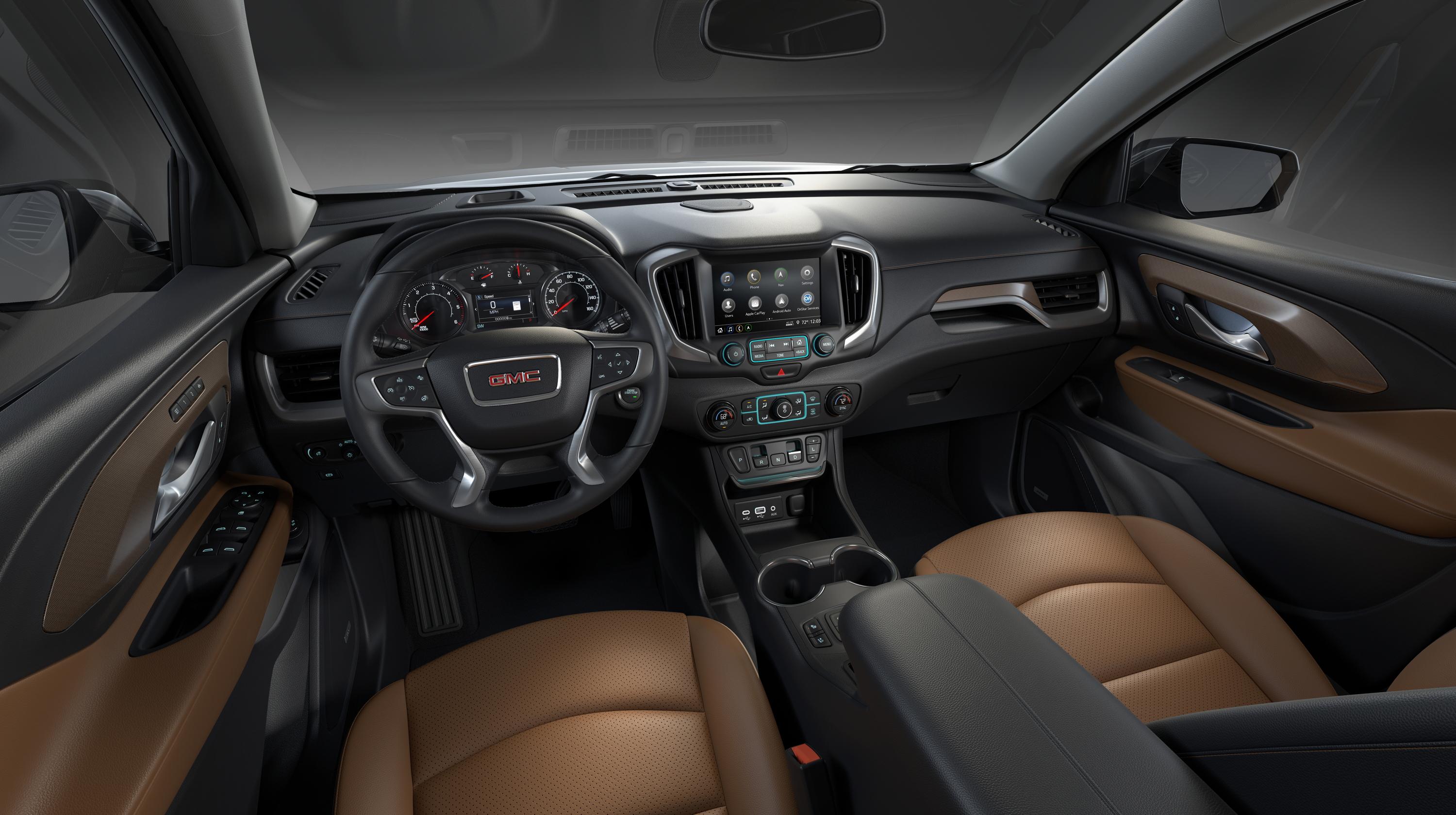 2018 all-new gmc terrain slt interior