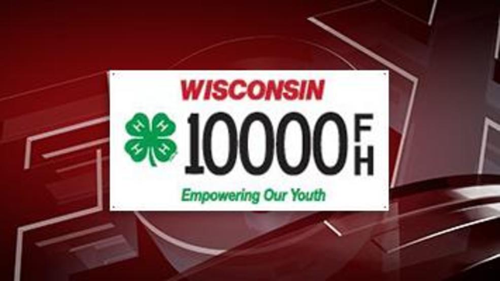 Wisconsin 4 h foundation specialty license plates now available wluk