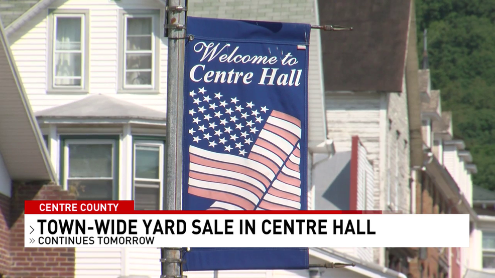 Centre Hall hosts annual communitywide yard sale this weekend WJAC