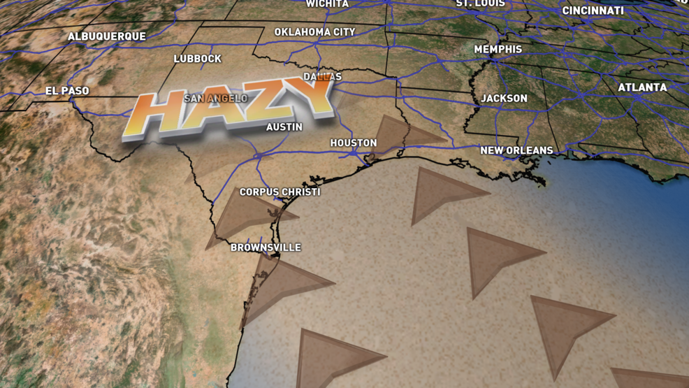 Saharan Dust Tracker 2024 Texas Prudi Regine