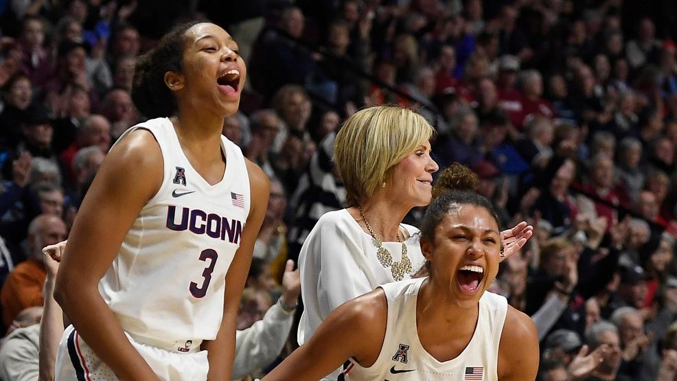 UConn moves to No. 1 in AP Women's basketball poll WLOS