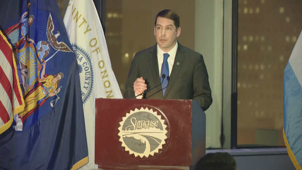 Syracuse Mayor Ben Walsh Outlines Vision In State Of The City | WSTM