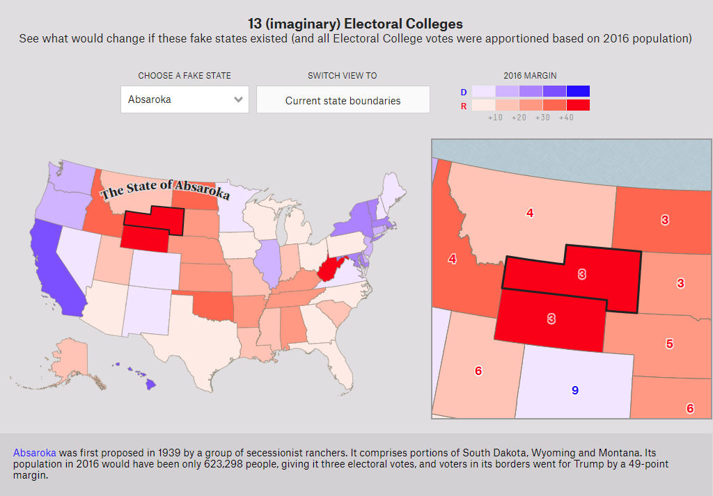 How different would the Electoral College look if 'Deseret' had become ...