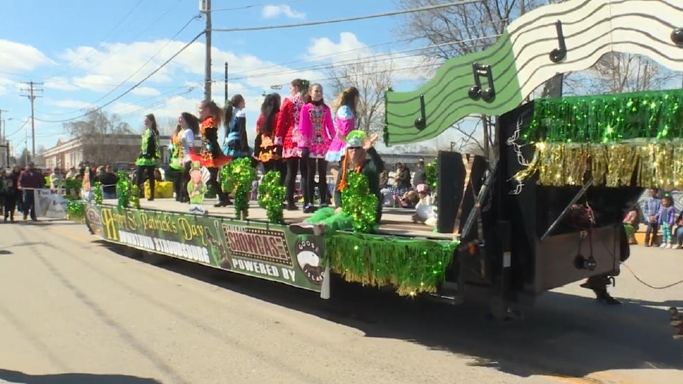 Sun comes out for Stroudsburg St. Patrick's Day Parade WOLF