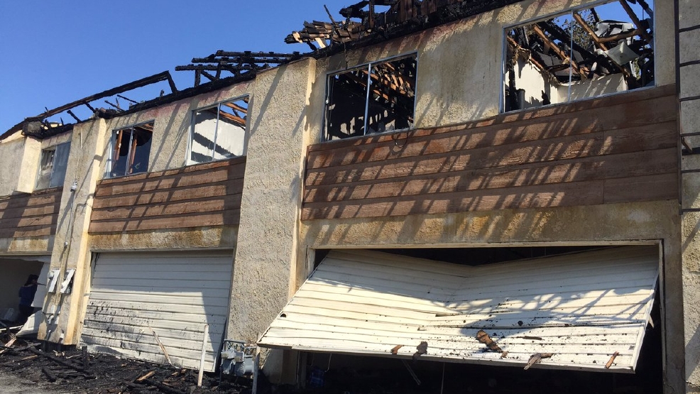 Firefighter injured as flames destroy apartments in southwest