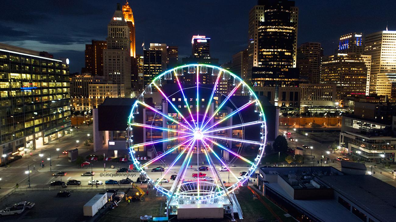 The Beauty of the Riverfront's Ferris Wheel Cannot Be Overstated