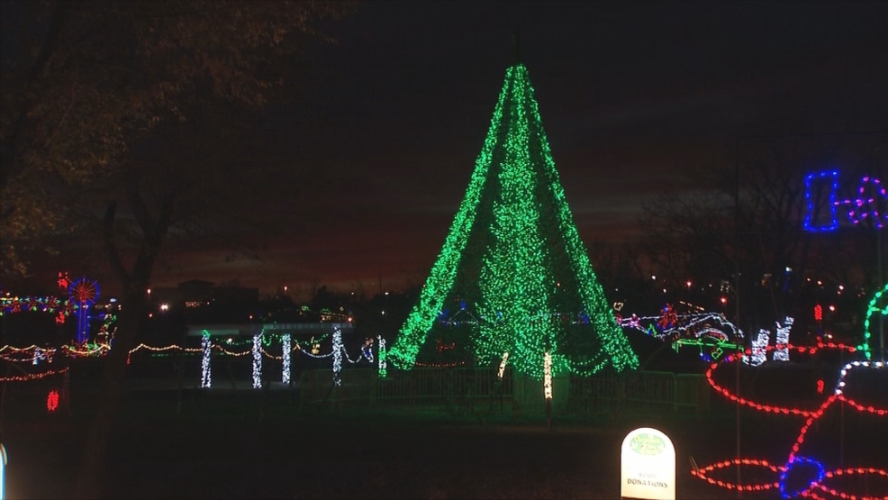 Yukon's 'Christmas in the Park' reopens after ice storm KOKH