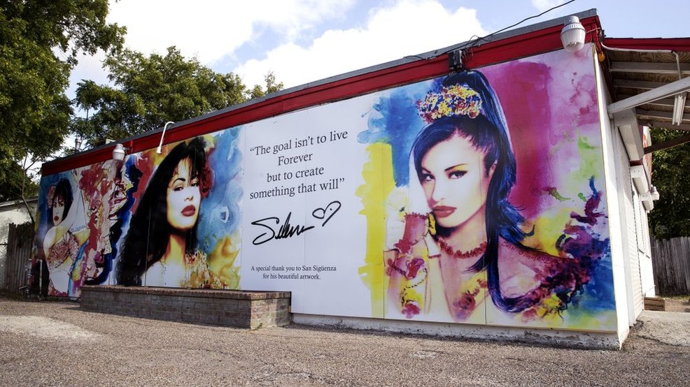 New Selena mural graces slain singer's Texas neighborhood WOAI