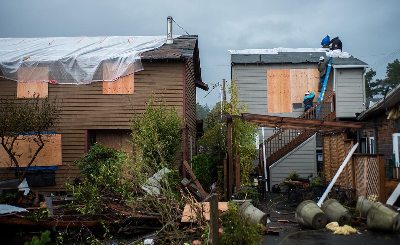 PHOTOS: Tornado damage in Manzanita | KATU