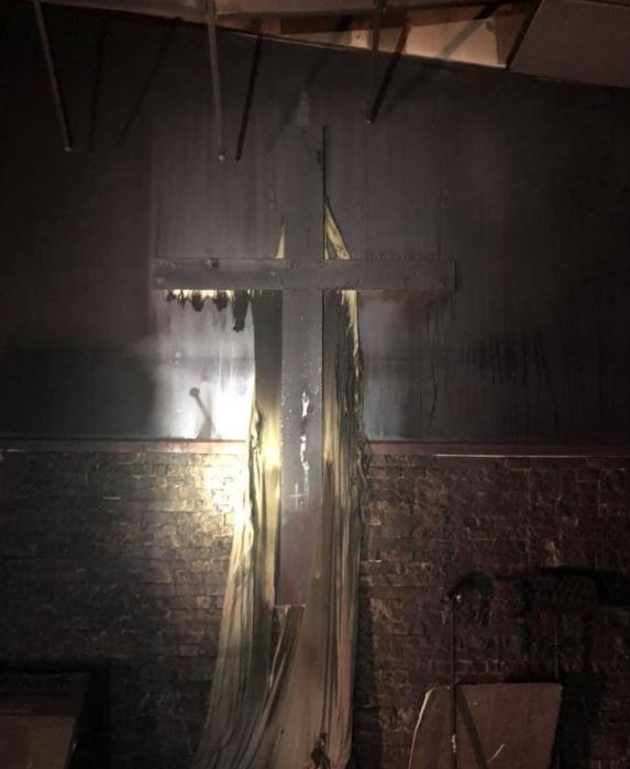 Cross, Bibles untouched by flames in church fire in West Virginia WPDE