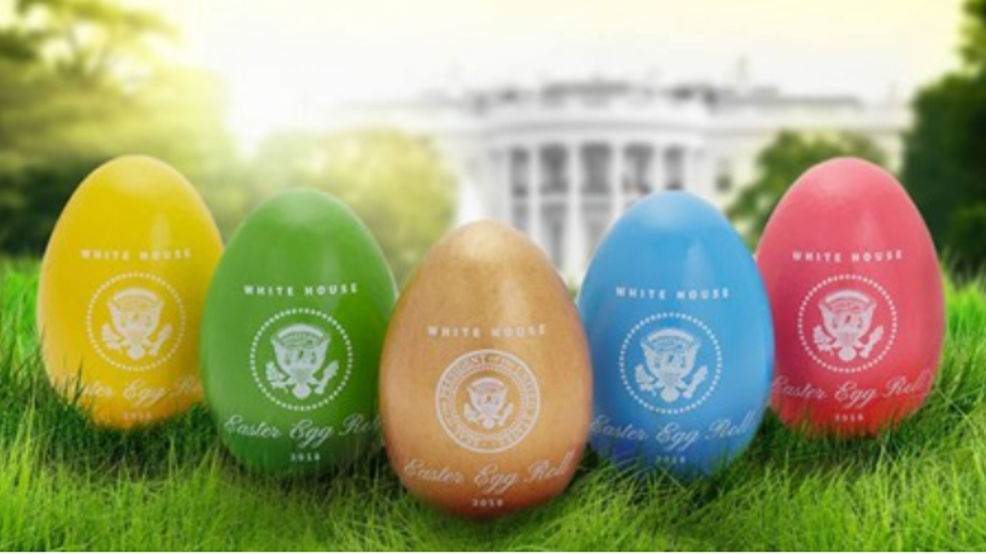 White House Easter Eggs 2025